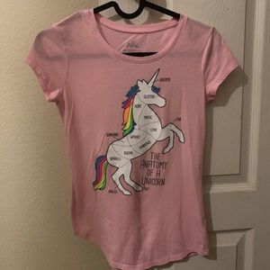 Girls unicorn T-shirt
